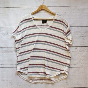 Urban Outfitters Out From Under Oversized Striped Tee S